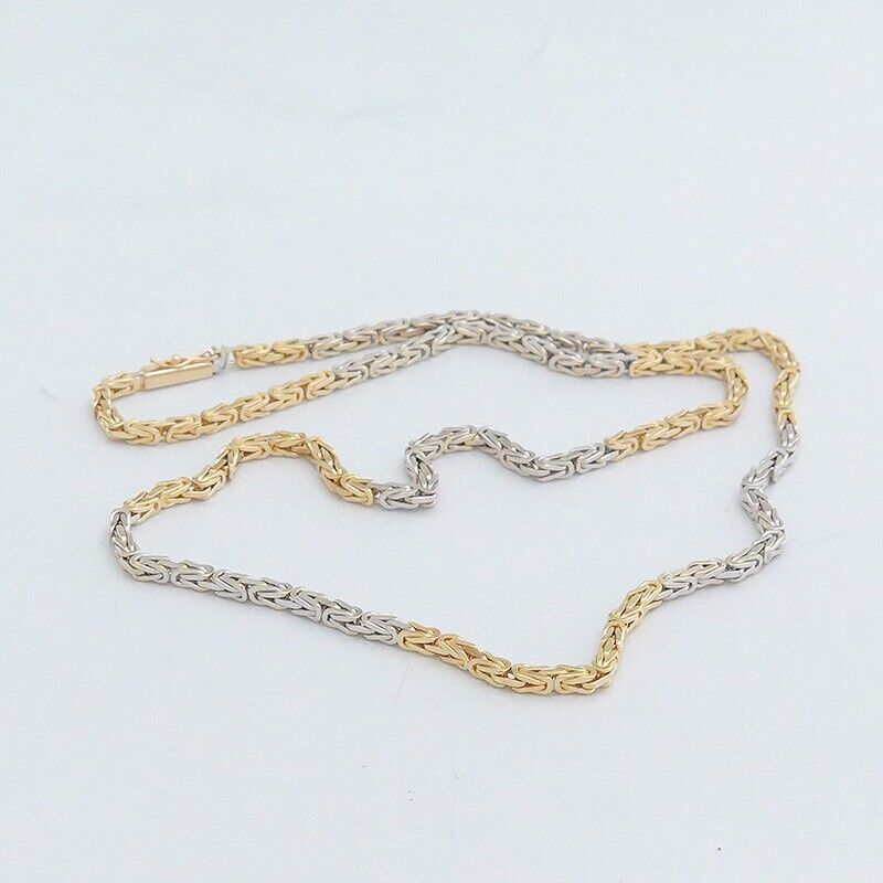 Necklace/Choker-King Chain in 14K/585 Yellow Gold… - image 5