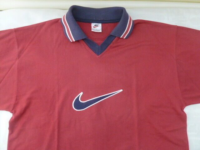 Nike Mens Vintage 90s Big centre Swoosh Logo  V-n… - image 6