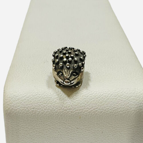 Retired Pandora Hedgehog Charm Sterling Silver 92… - image 1