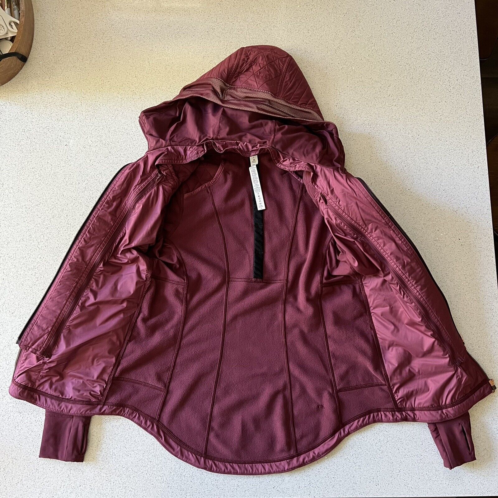 VEUC Lululemon Fleecy Keen Jacket III Removable H… - image 3