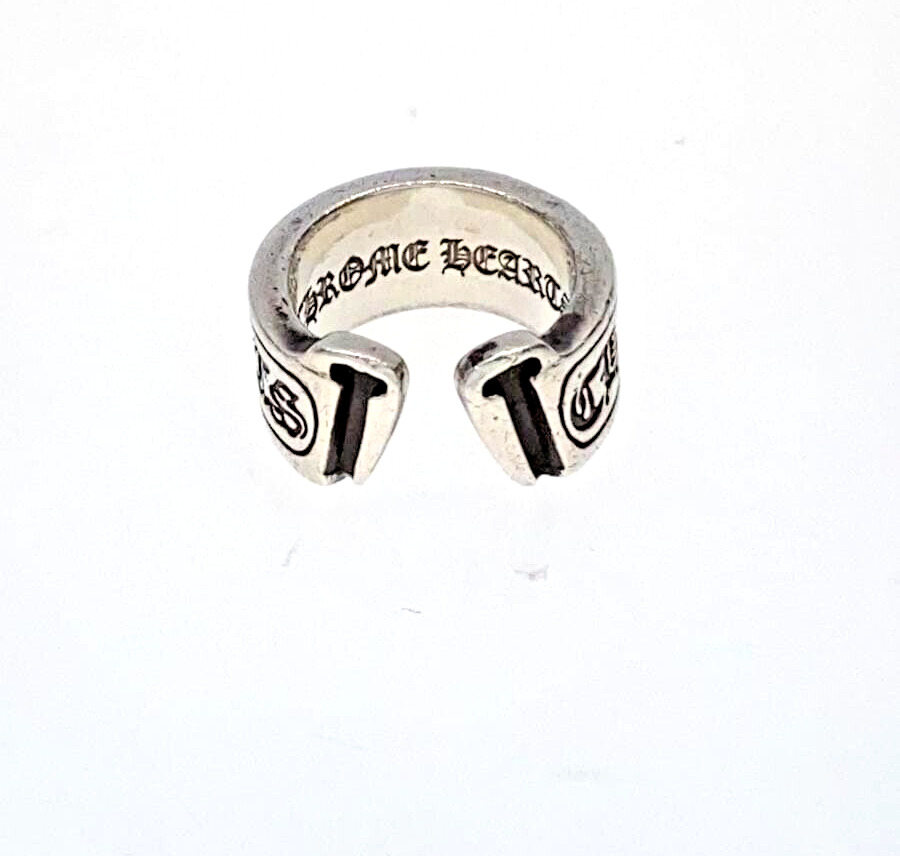 AUTH Chrome Hearts Ring | Silver 925 Men's 17 Use… - image 2