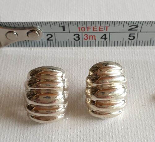 Tiffany & Co. vintage earrings Sterling silver 92… - image 1