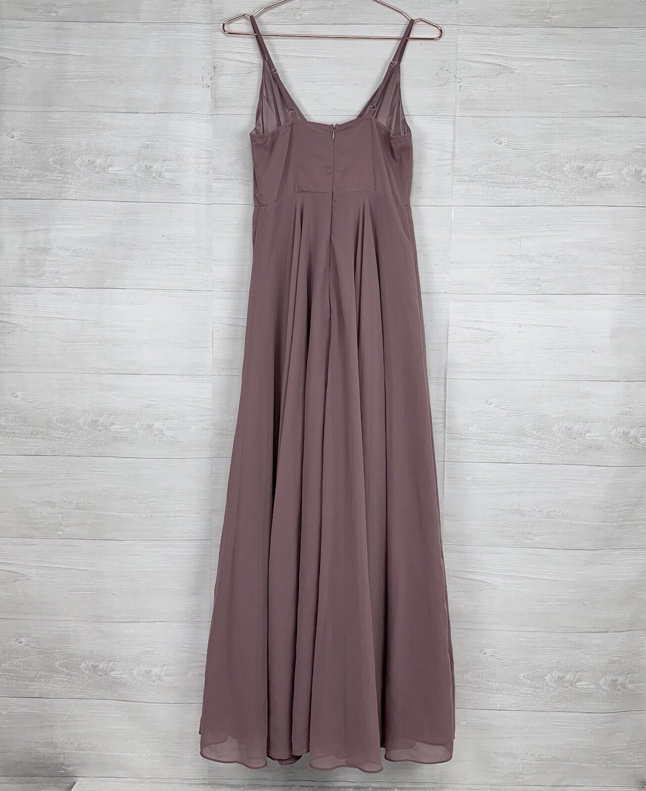 Anthropologie BHLDN Eva Bridesmaid Dress S Mauve … - image 7