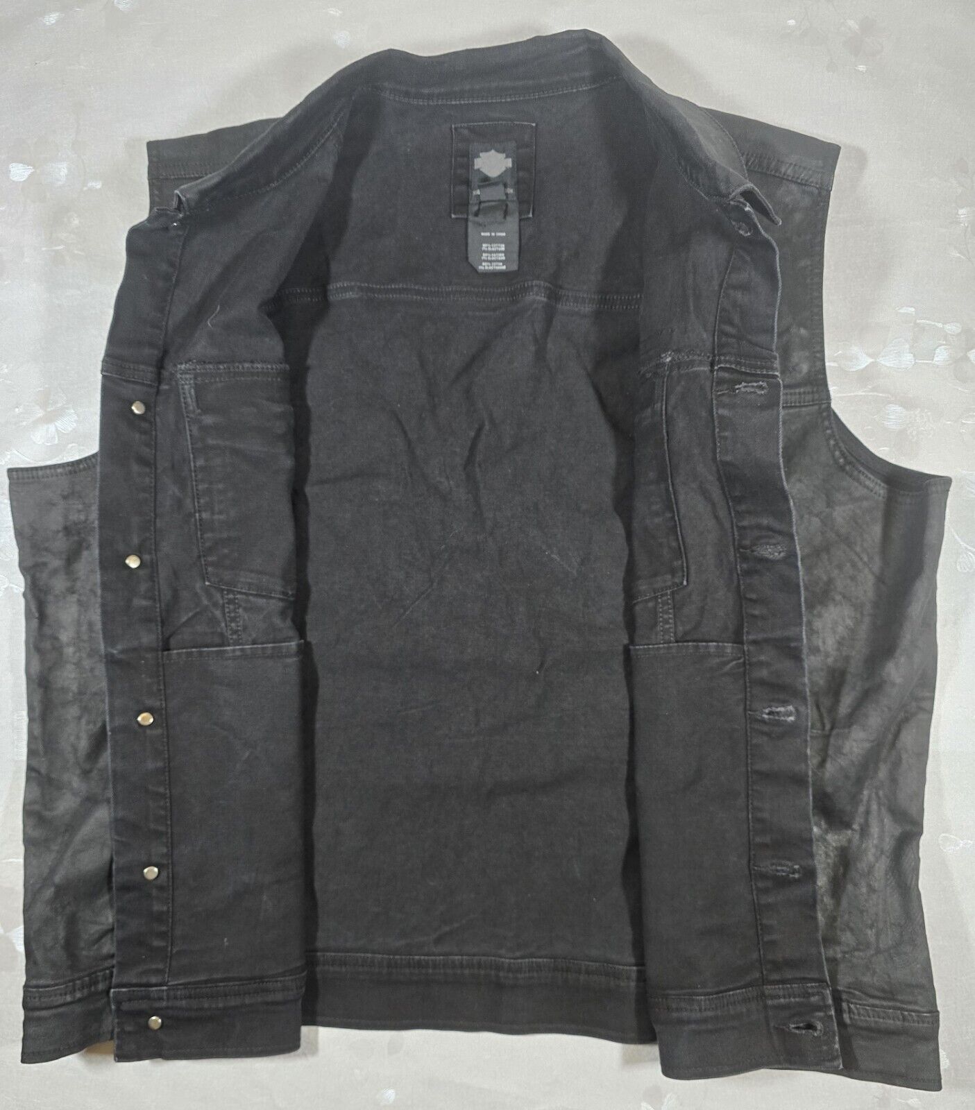 Harley Davidson HDMC Genuine Motorcycles Vest Men… - image 4