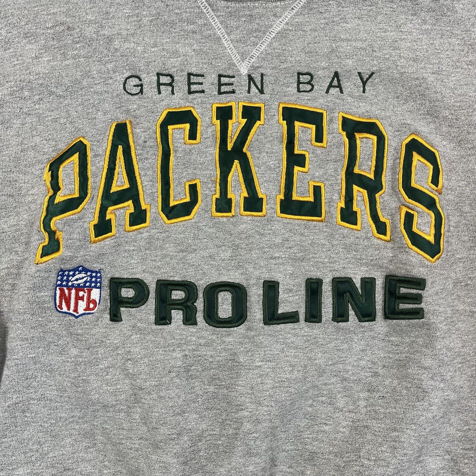 Vintage Green Bay Packers Crewneck Mens L NFL Pro… - image 2