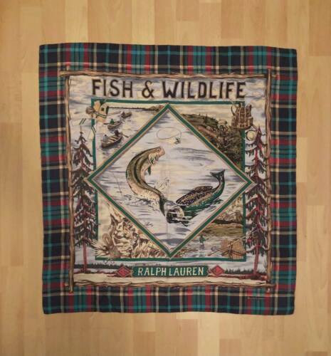 Vintage Ralph Lauren Polo Sportsman Fish Wildlife 