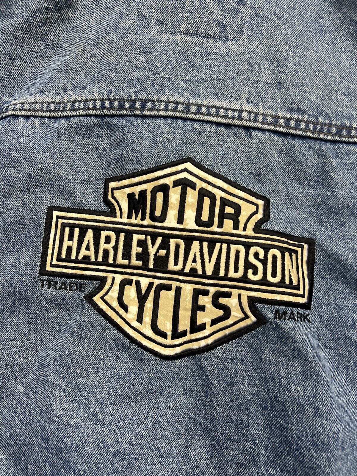 Vintage Y2K 2000s Harley Davidson Embroidered Jea… - image 3