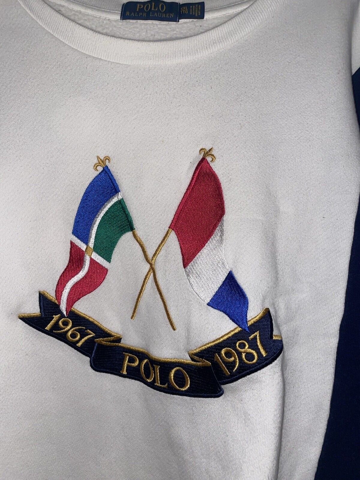 Polo Ralph Lauren embroidered crewneck sweatshirt… - image 2