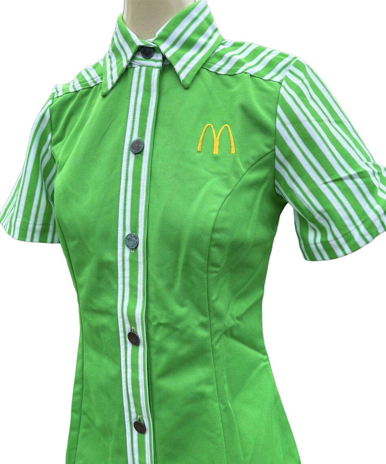 Vintage 70’s McDonald’s Deadstock Shirt Uniform W… - image 3