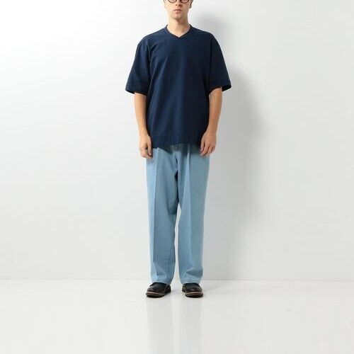 Steven Alan Bleach Stretch Denim Super Baggy Tape… - image 3