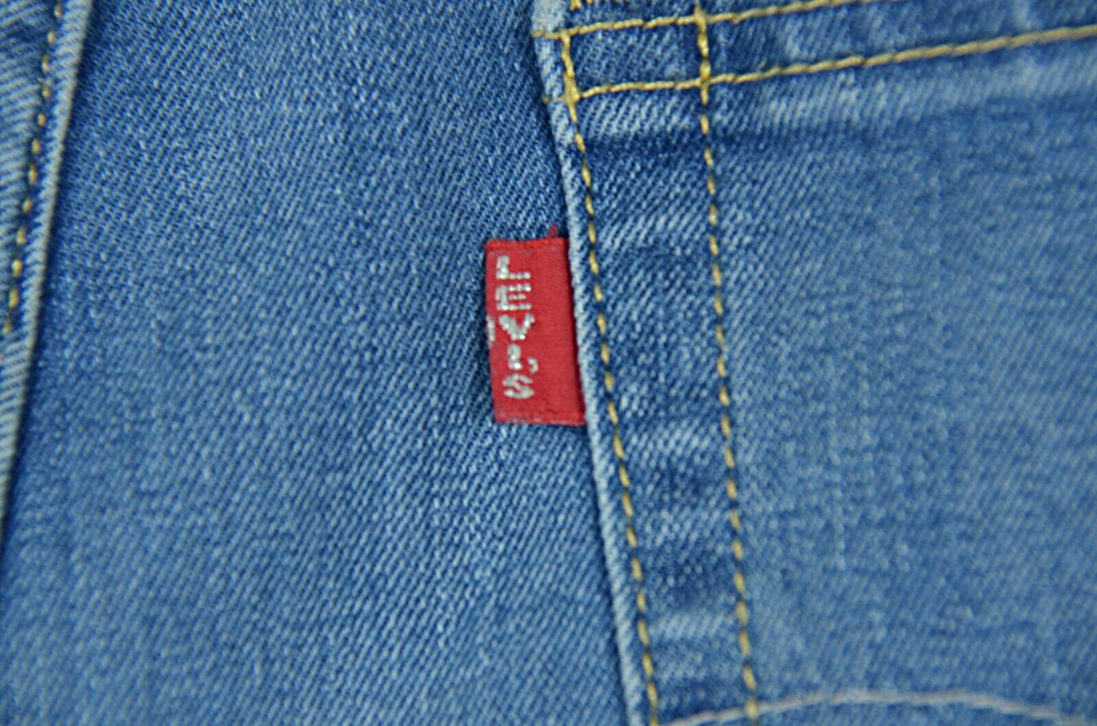 RARE Levis 512 Motorcycle Jeans Men's 32x32 Big E… - image 9