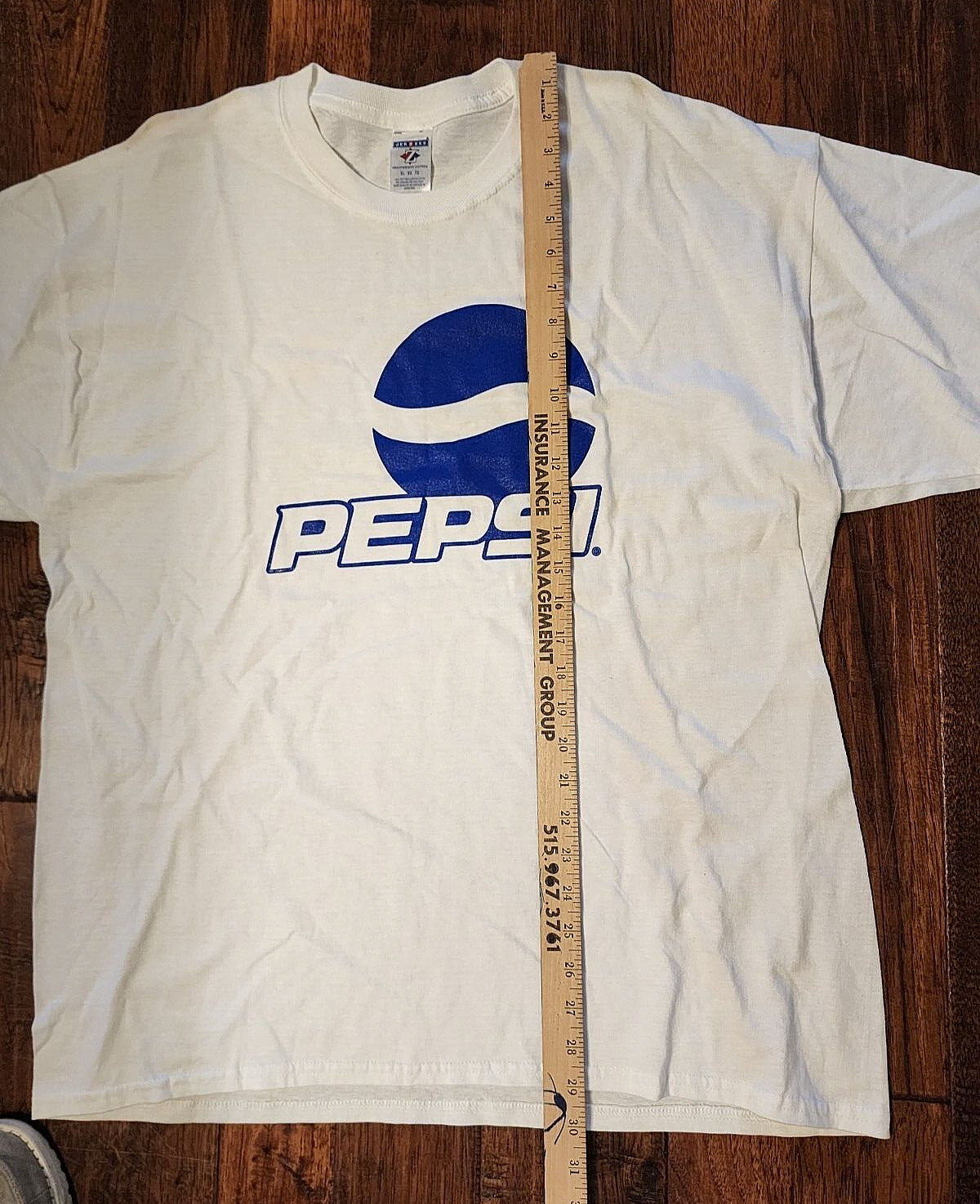 pepsi t-shirt white promo pepsi-cola logo circle … - image 6