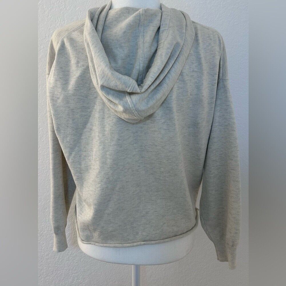 Wilfred Free Hooded Sweater Heather Gray/Beige Si… - image 3