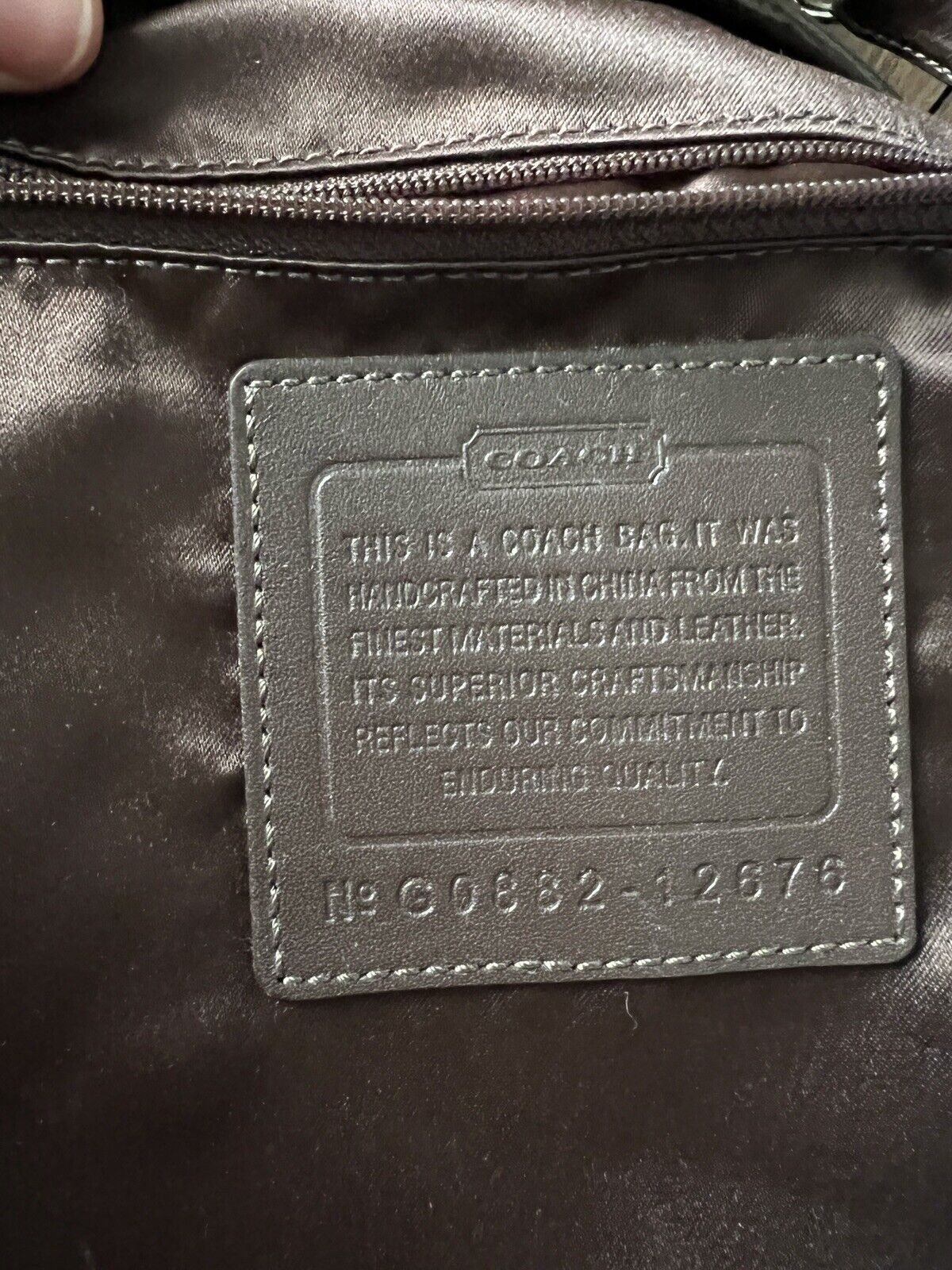 Coach Purse - Soho - Large Hobo - Brown - image 9