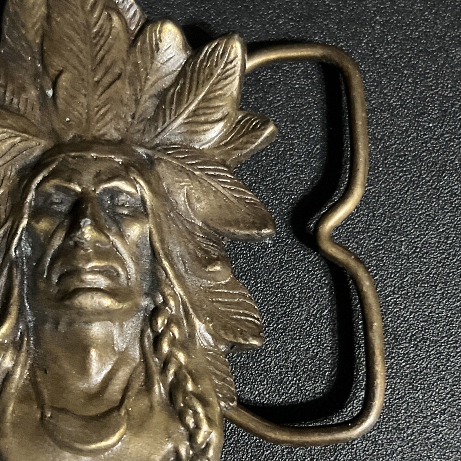 Vintage 1974 Bergamot Brass Works  Indian Chief B… - image 4