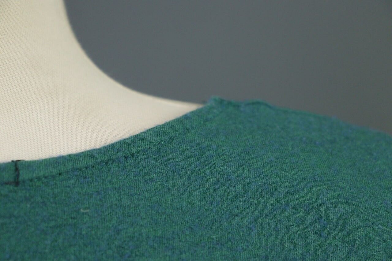 Gudrun Sjoden Green Wool Knit Top Shirt Size M - image 15