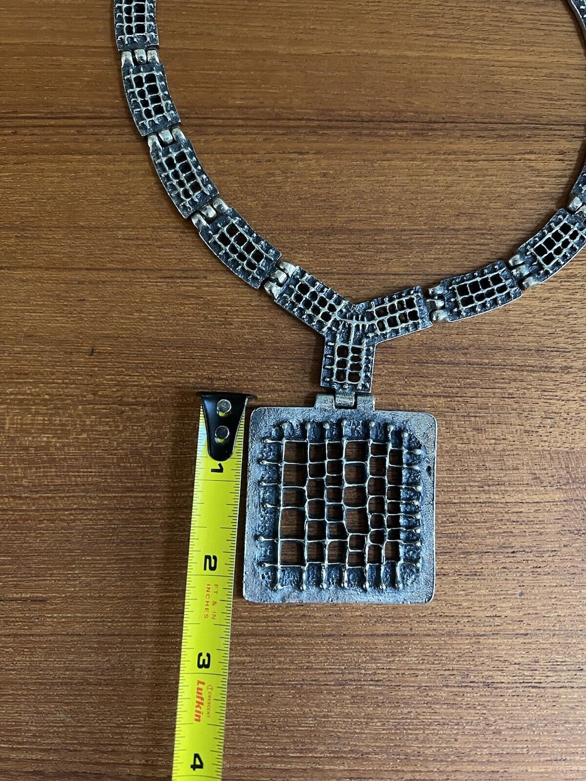 Rare Robert Larin Necklace Brutalist Modernist Ar… - image 9