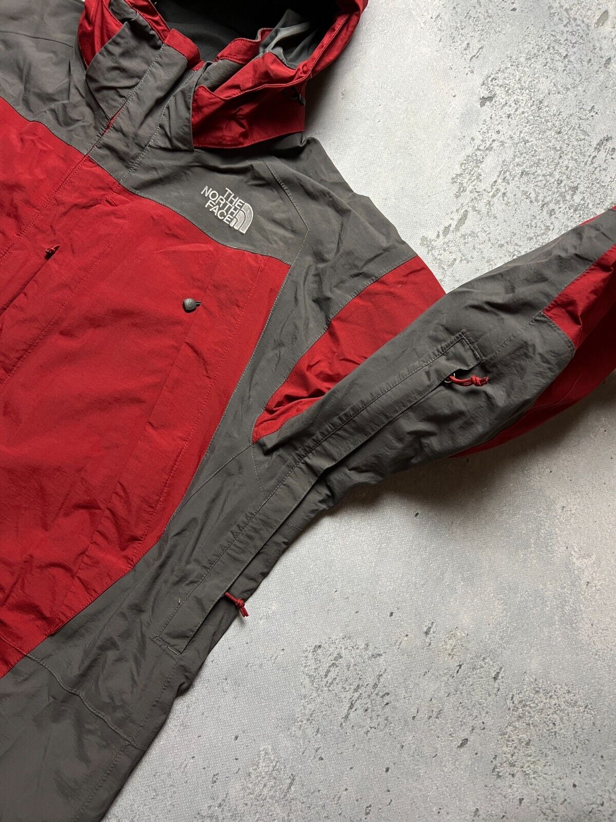 The North Face 00s Mountain Jacket Goretex Red Ra… - image 5