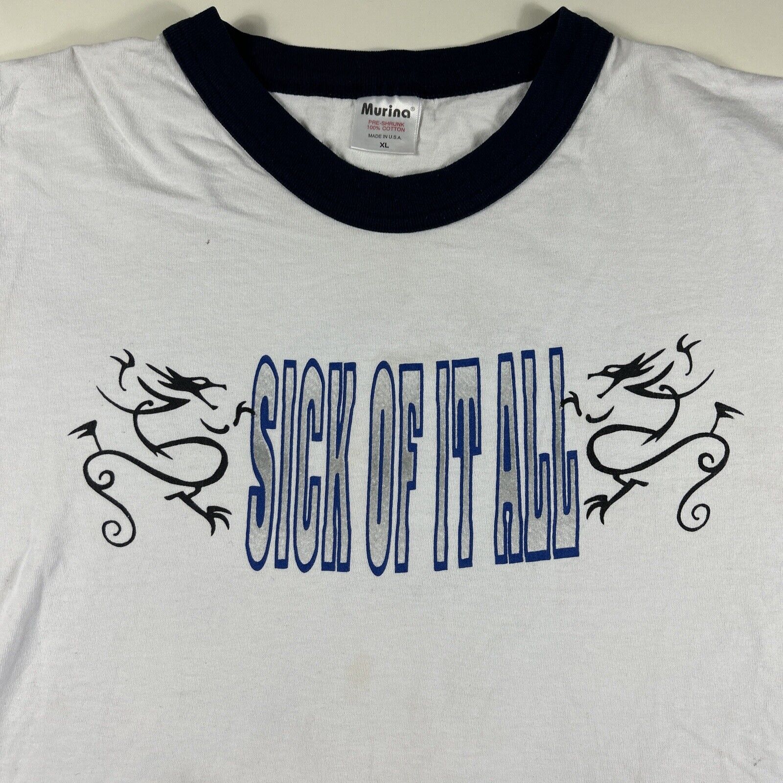 Vintage Sick Of It All Shirt Built To Last Size XL - image 2