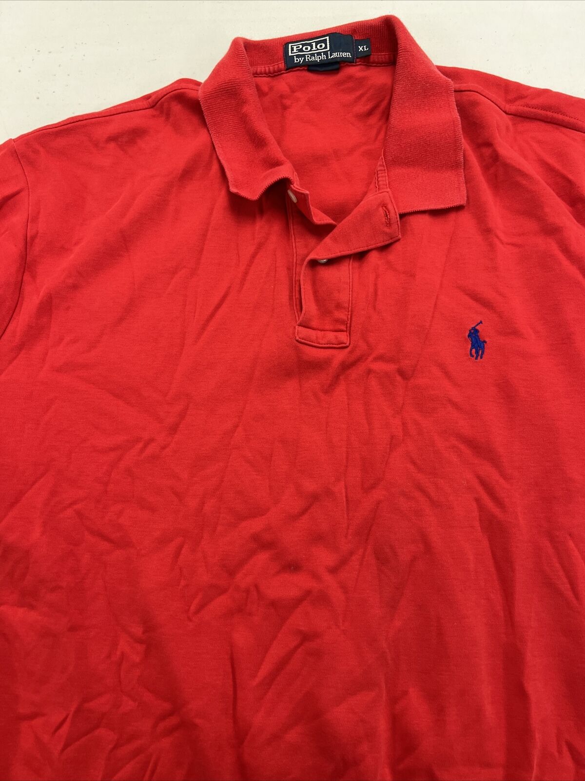 SPRING/SUMMER Polo Ralph Lauren Men's Red Cotton … - image 7