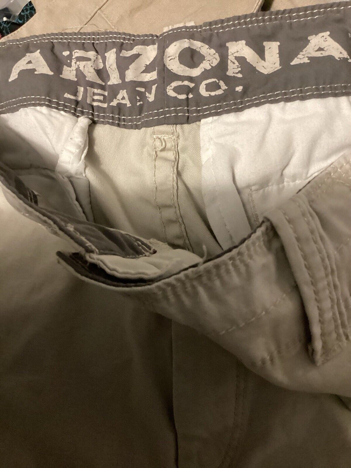 Arizona Jean Company Men’s Cargo Shorts Size 32 K… - image 8