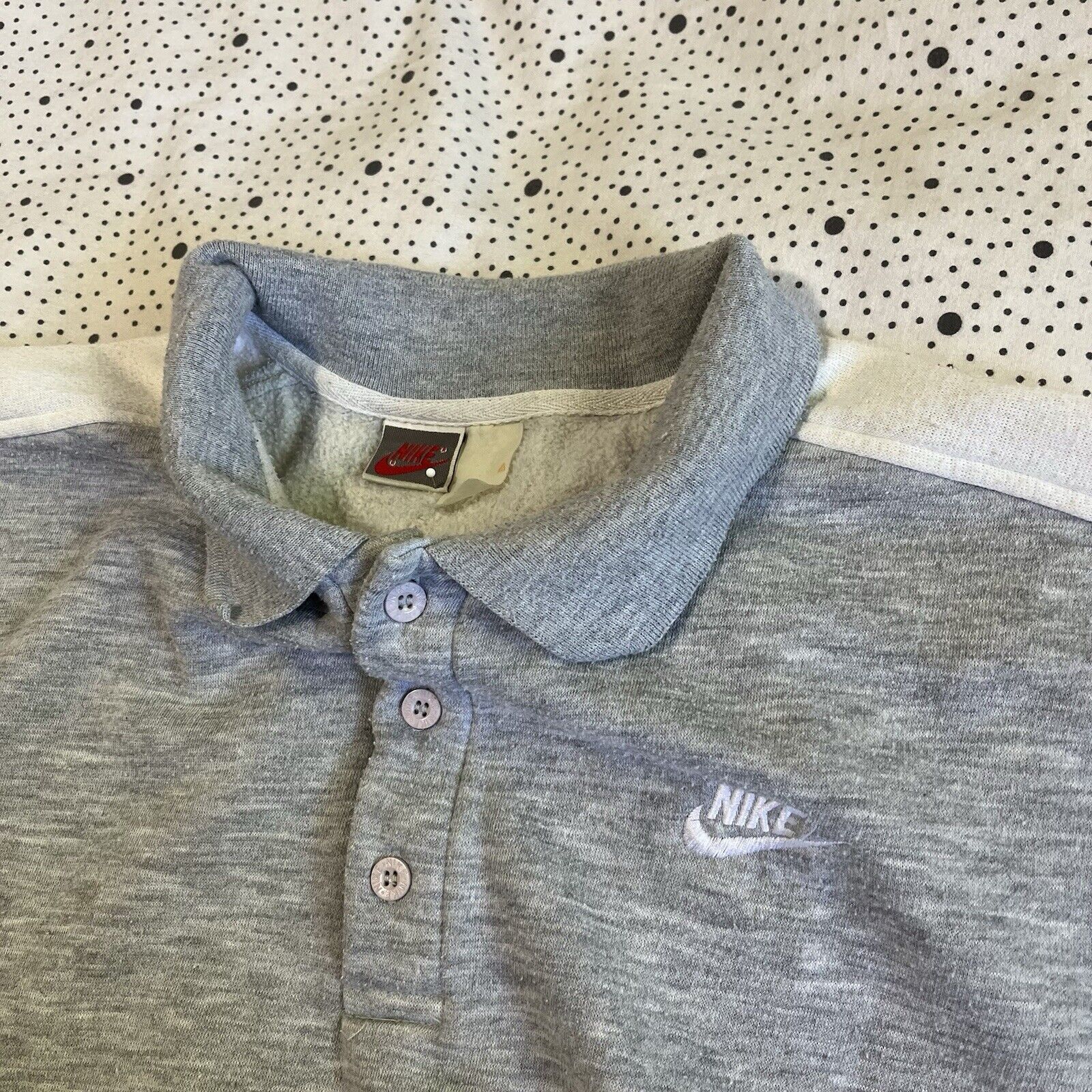 Vintage 1990s Nike Quarter Snap Button Up Baggy S… - image 3