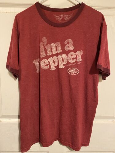 Men’s Im A Pepper Dr Pepper Savvy Large T Shirt