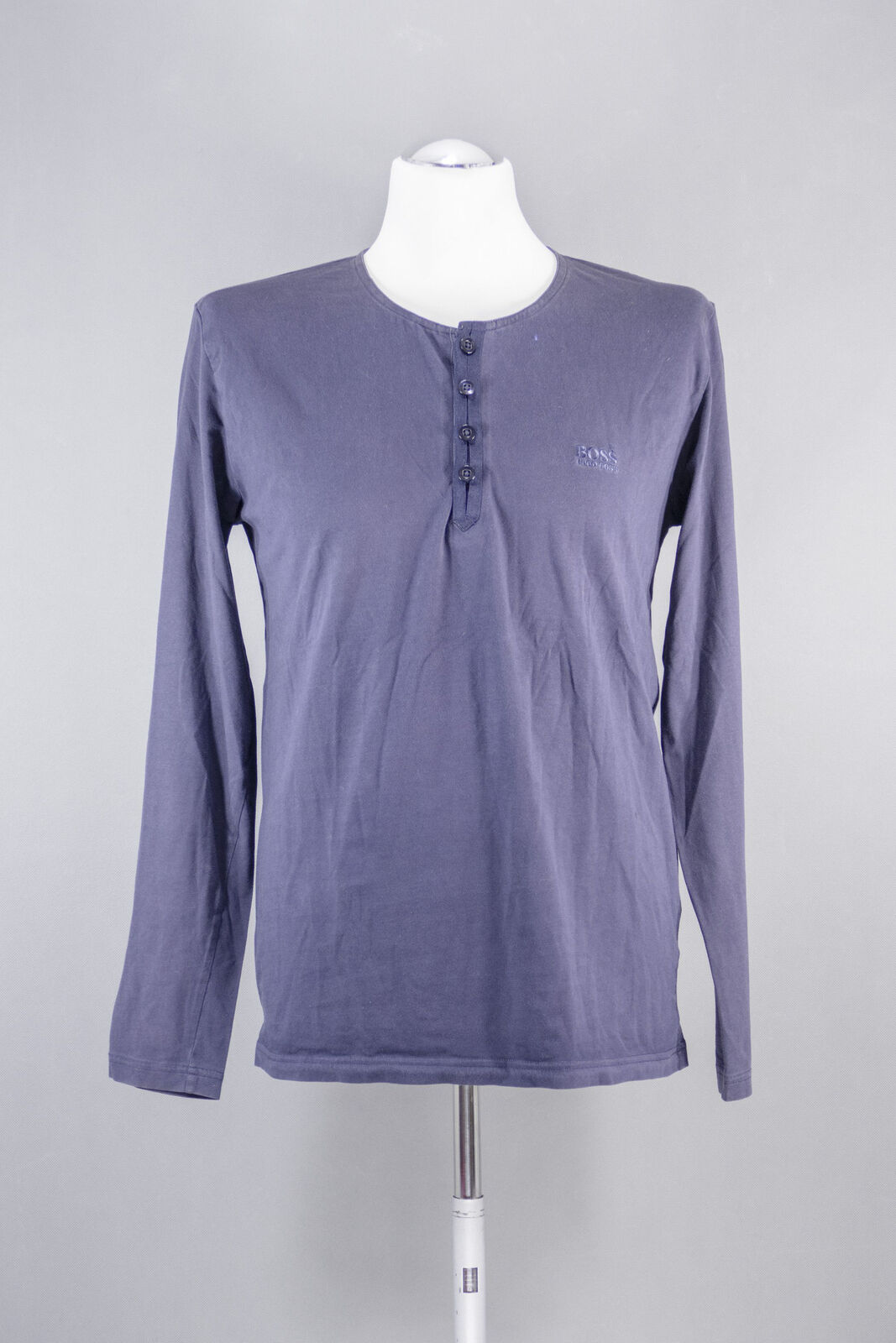 Hugo Boss Men Longsleeve Long Sleeve M Blue Dark … - image 2