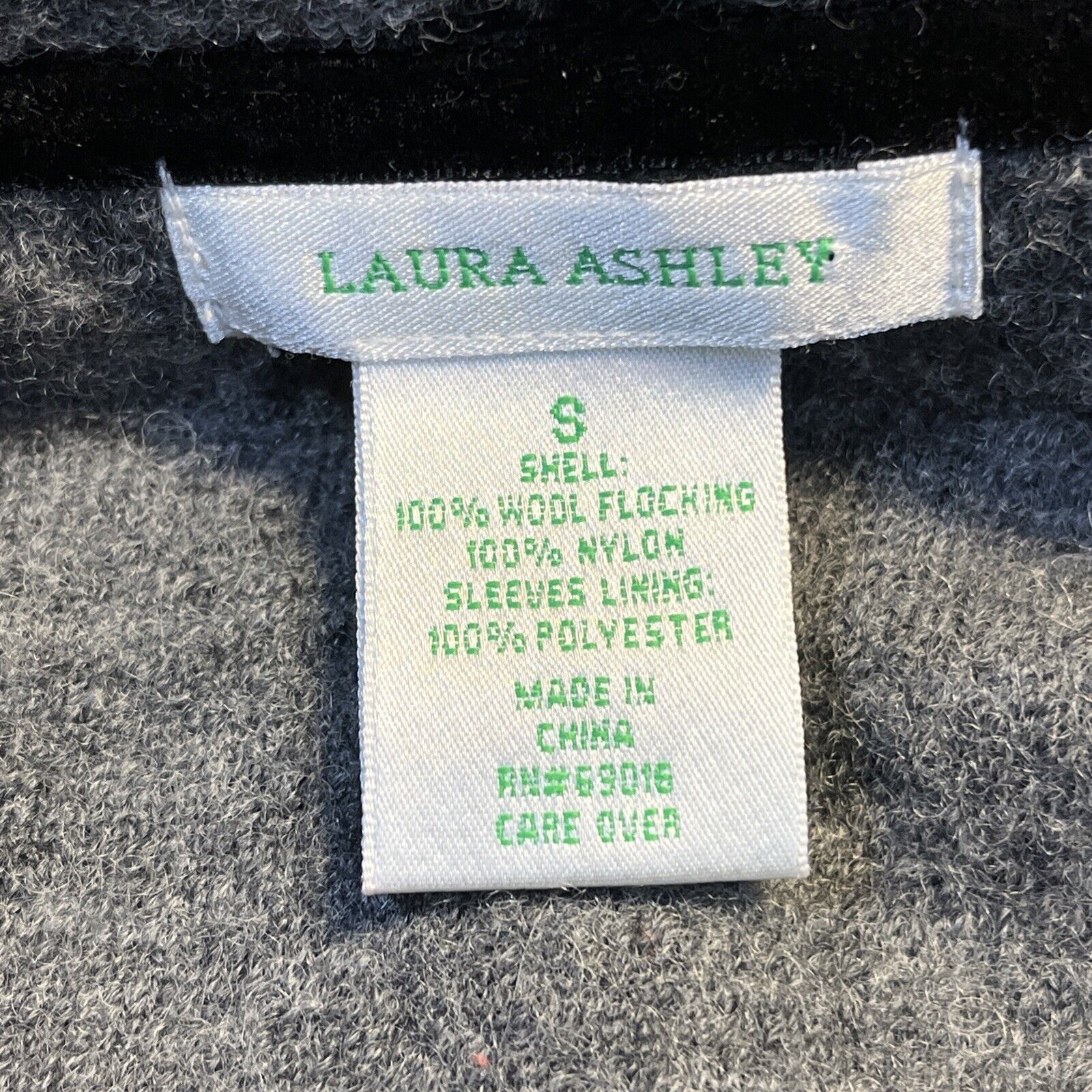 Vintage Y2K Laura Ashley 100% Wool Blazer With Ve… - image 7