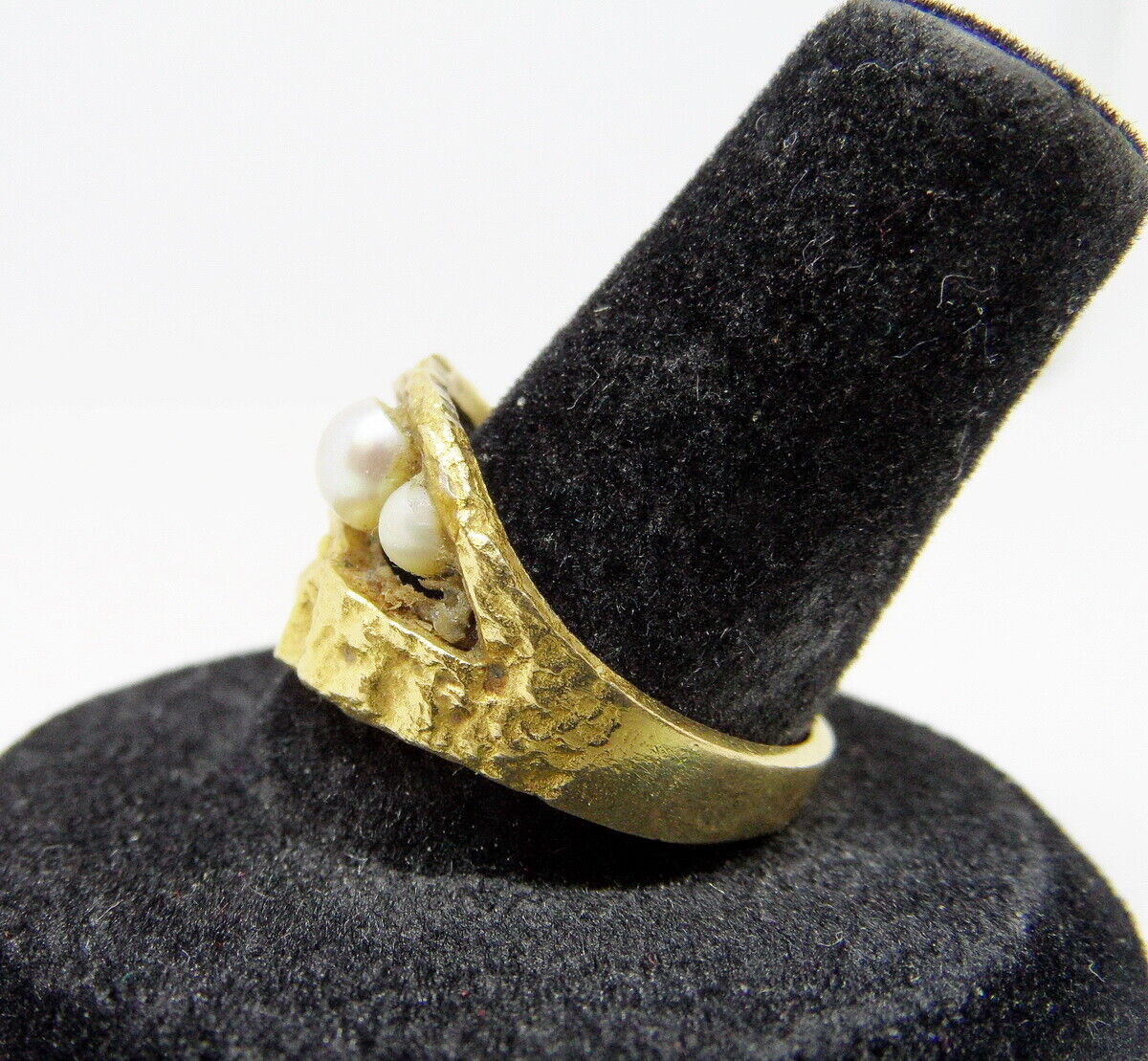 Vintage LAPPONIA 14k Gold Ring by Björn Weckström… - image 3