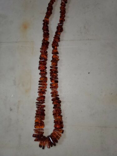 Huge 30 Inch  Estate Amber Necklace