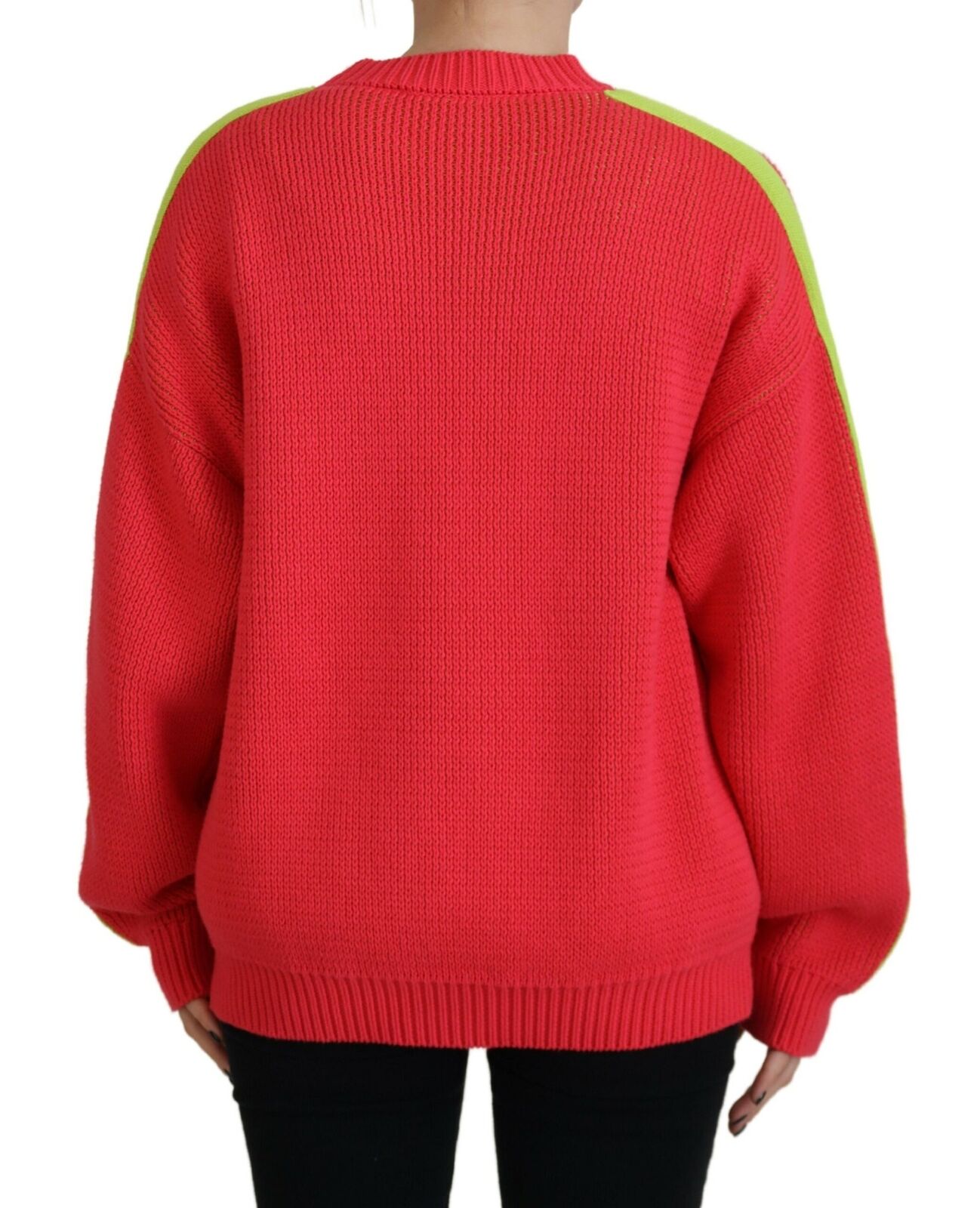 Dsquared² Multicolor Cotton Knitted Crewneck Pull… - image 3