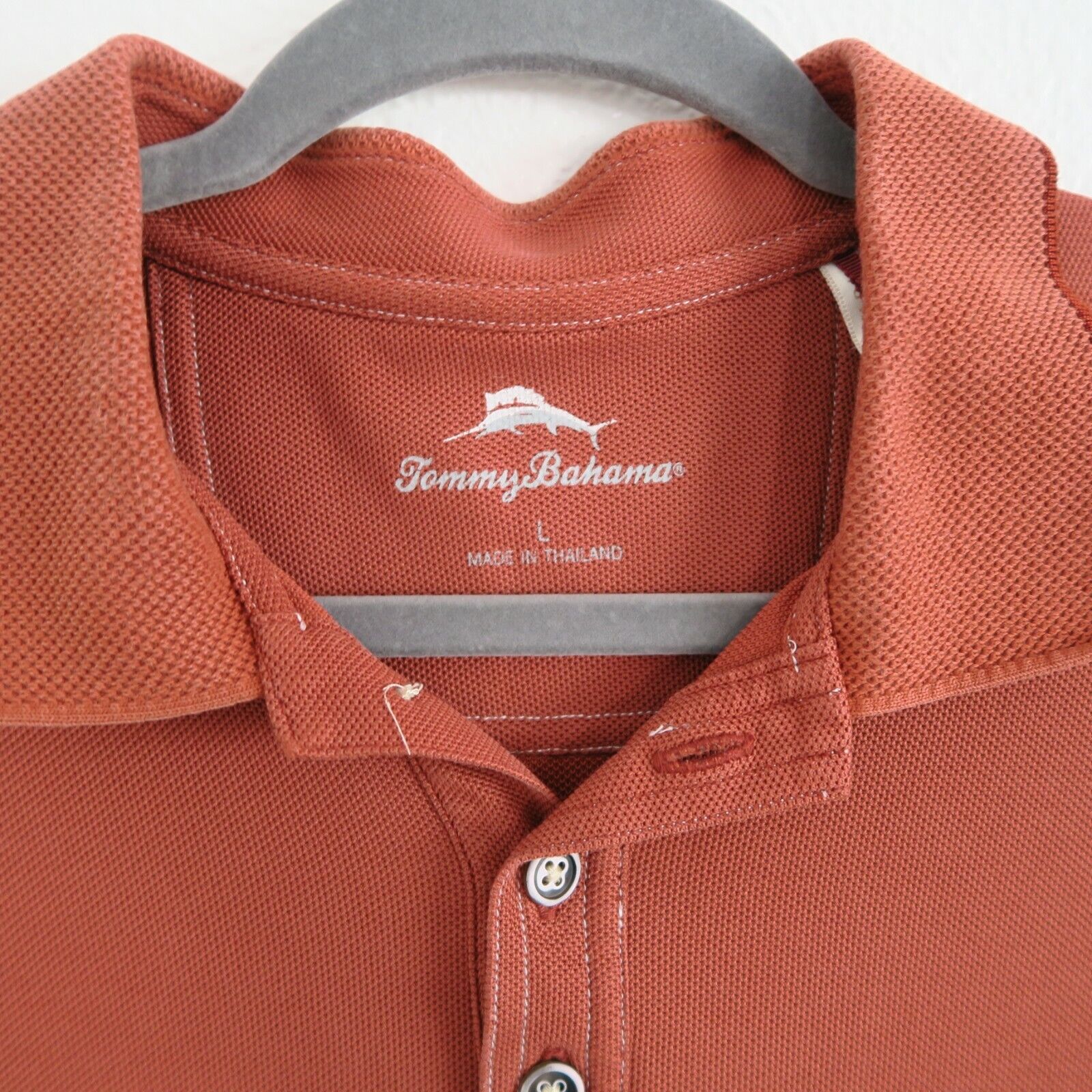 Tommy Bahama Rust Orange Short Sleeve Short Sleev… - image 4