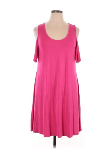 Cupio Women Pink Casual Dress XL