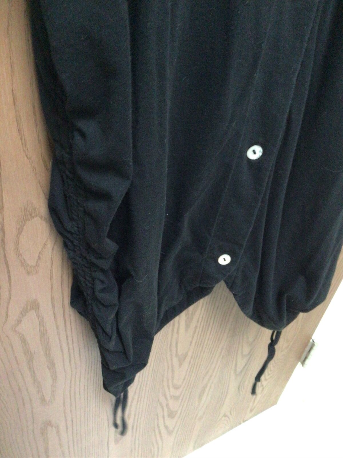 Matthildur Icelandic Design black jersey cardigan… - image 6