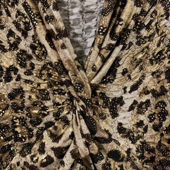 Joseph Ribkoff Designer Twist Top - Leopard Print - image 4