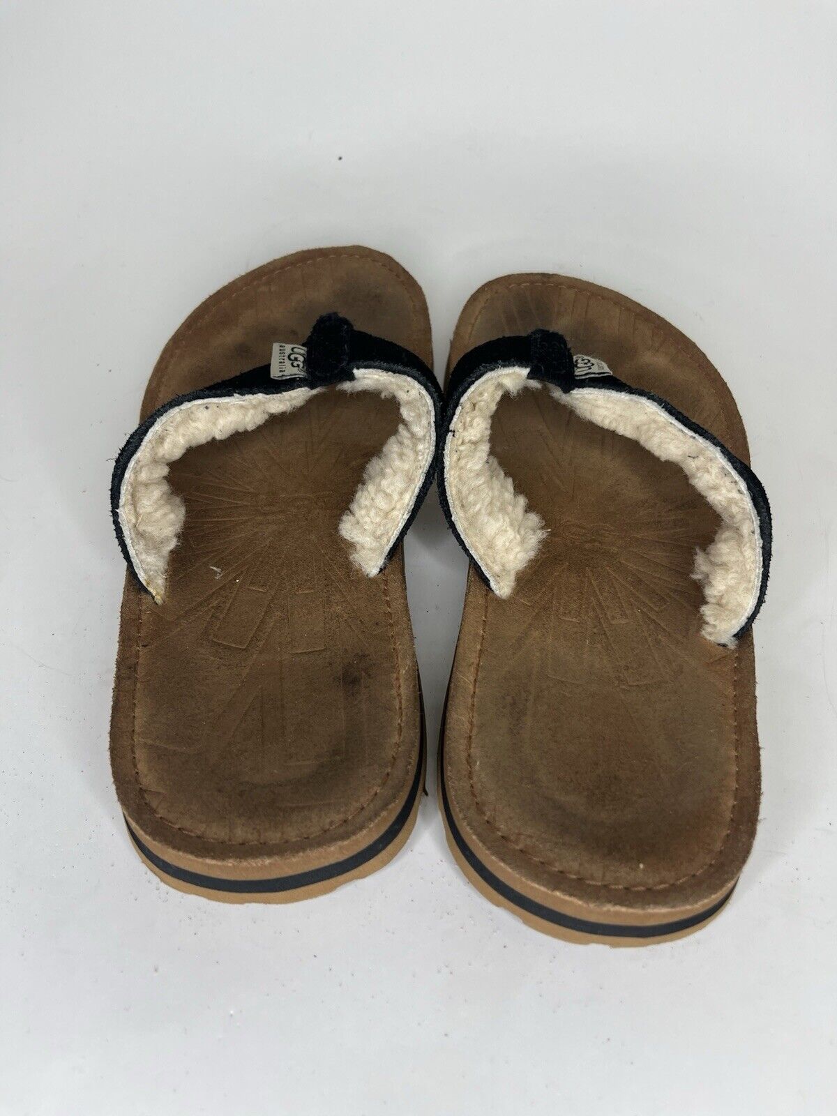 Ugg Australia Sandals Flip Flops Women Size 8W Bl… - image 6