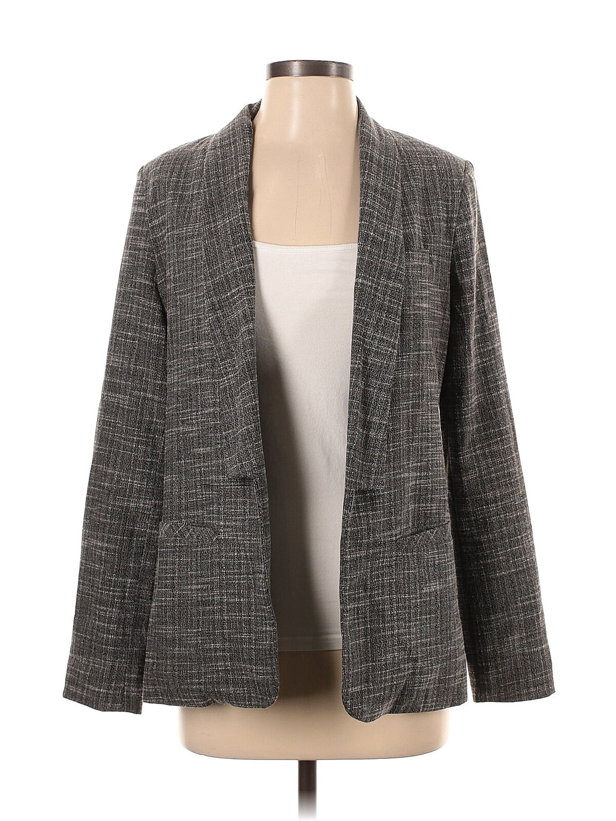 Forever 21 Contemporary Women Gray Blazer XS - image 1