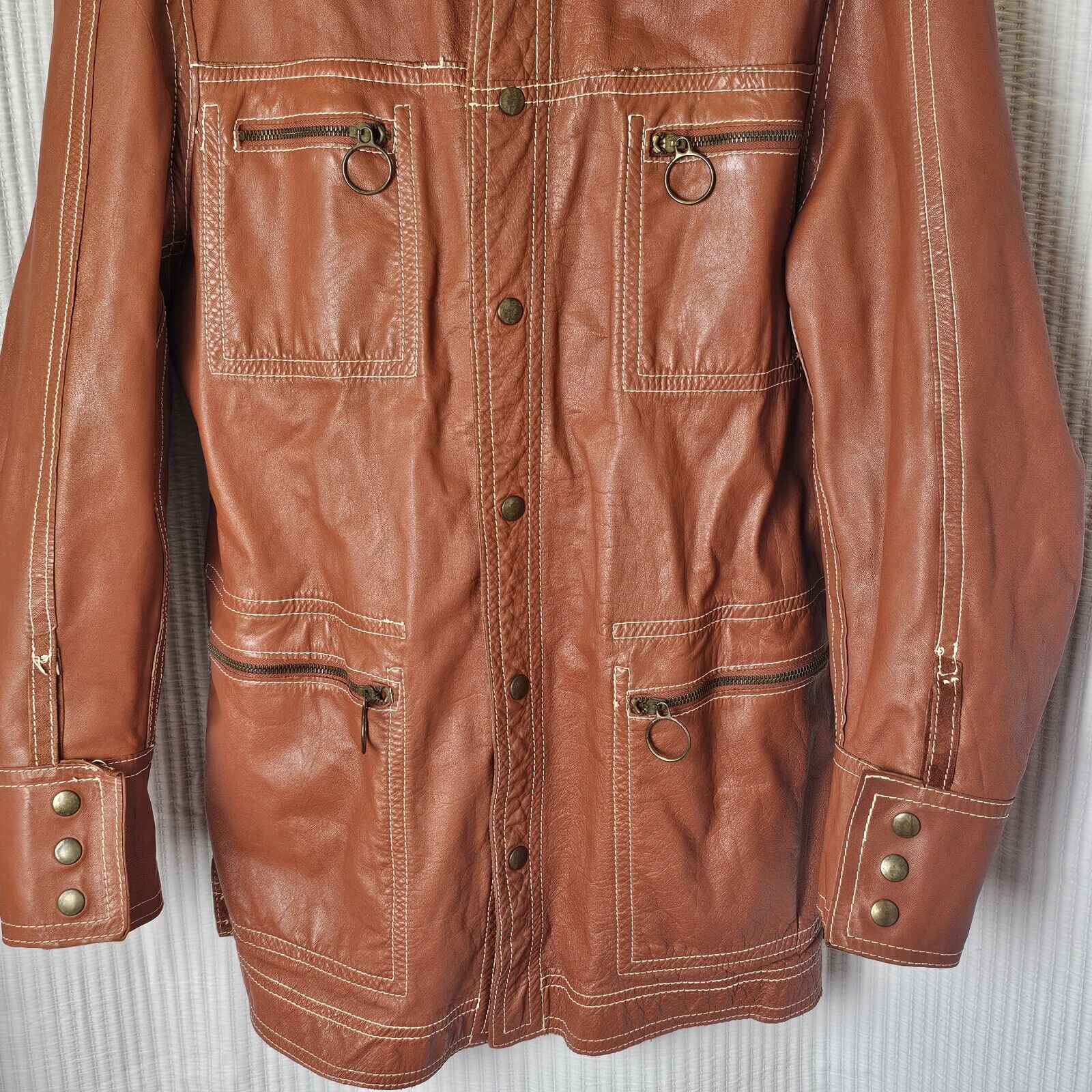 Vtg 50s 60s 70s  McGREGOR SUEDE LEATHER JACKET CA… - image 10