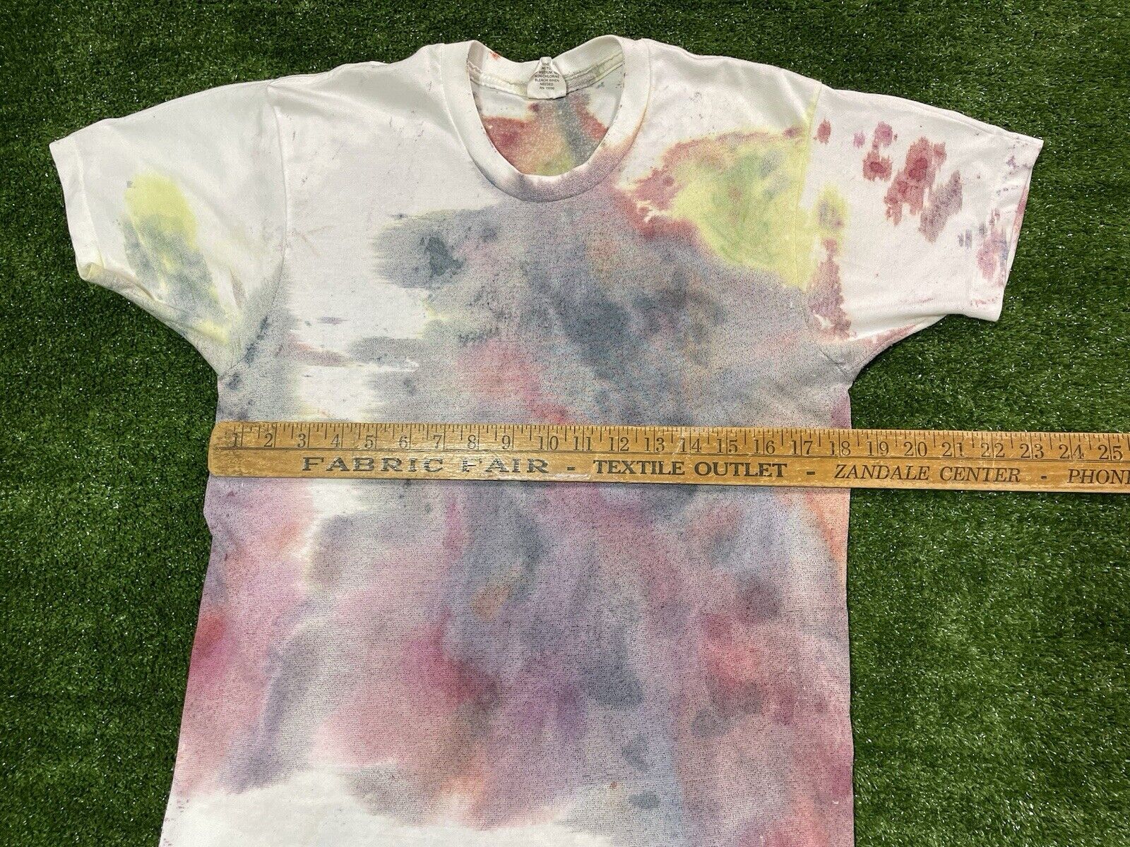 Vintage Sears Roebuck Single Stitch Tiedye Tshirt… - image 7