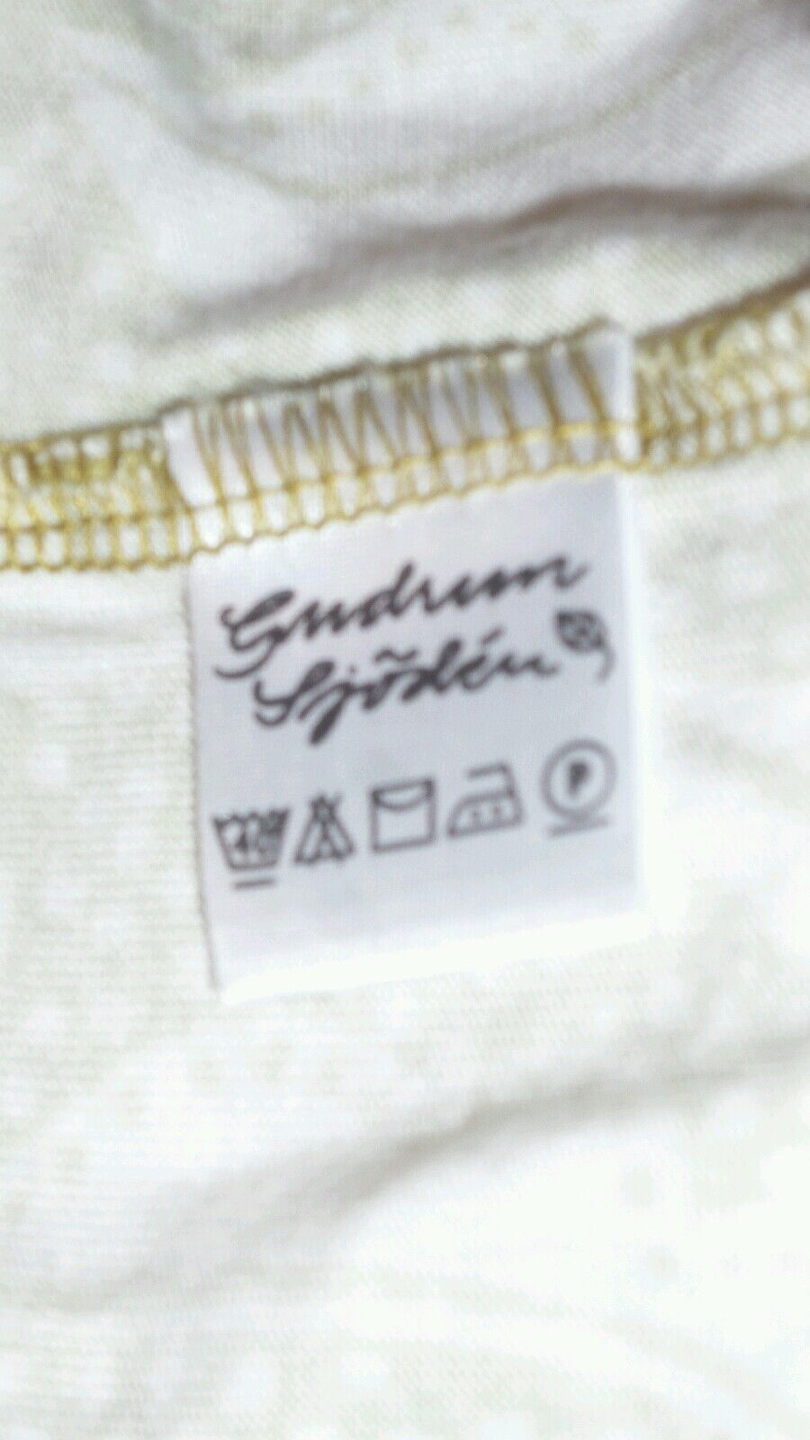 GUDRUN SJODEN LADIES SHORT SLEEVE SNAP UP BLOUSE … - image 6