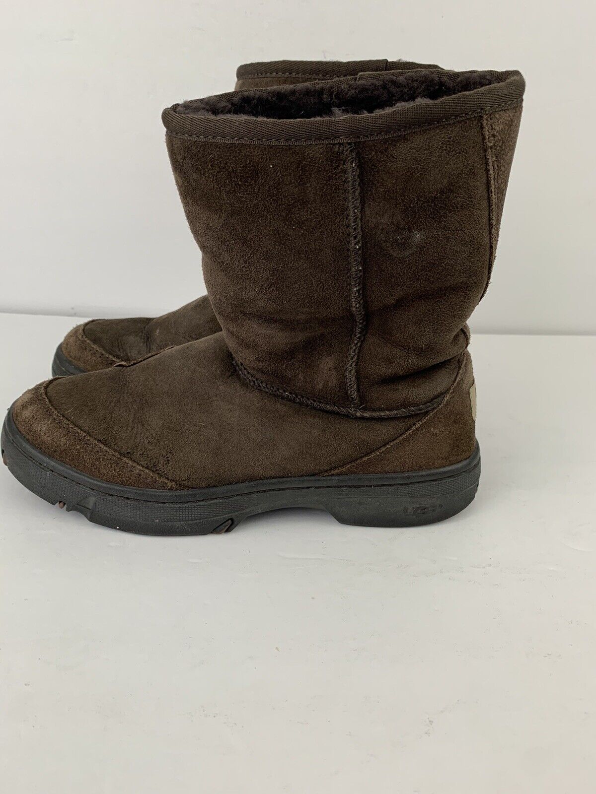 UGG Australia Ultimate Short 5275 Brown Leather S… - image 4