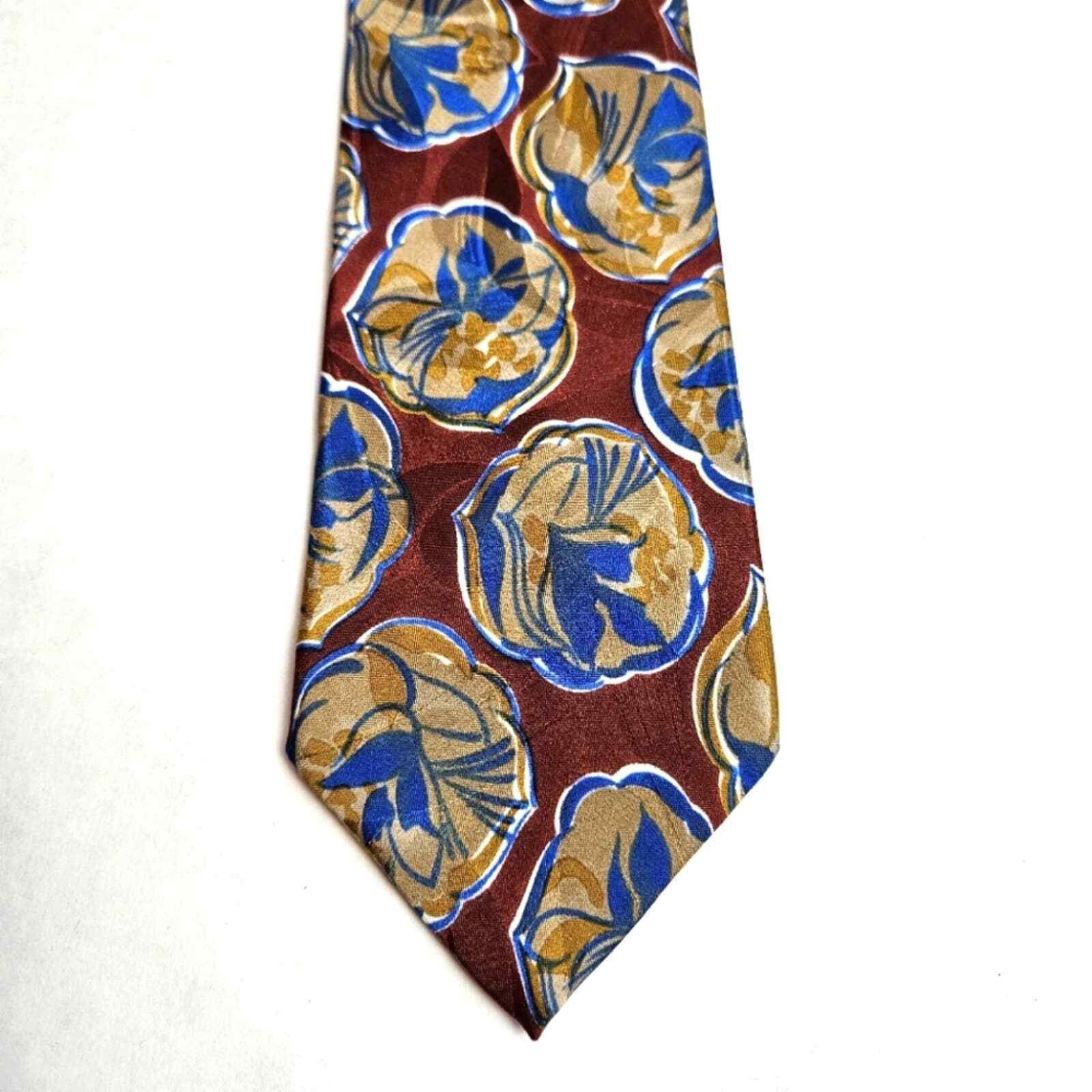 Christian Dior Men's Floral Silk Tie - image 5