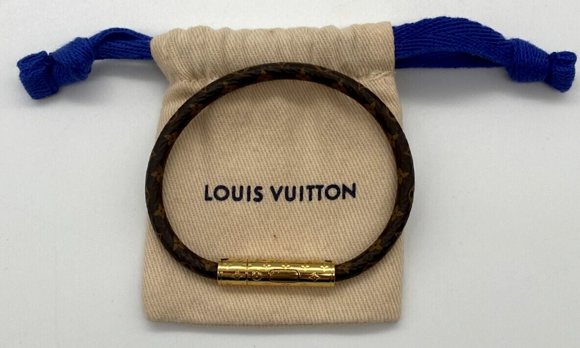 LOUIS VUITTON Bracelet LV Confidential 19cm GP Mo… - image 10