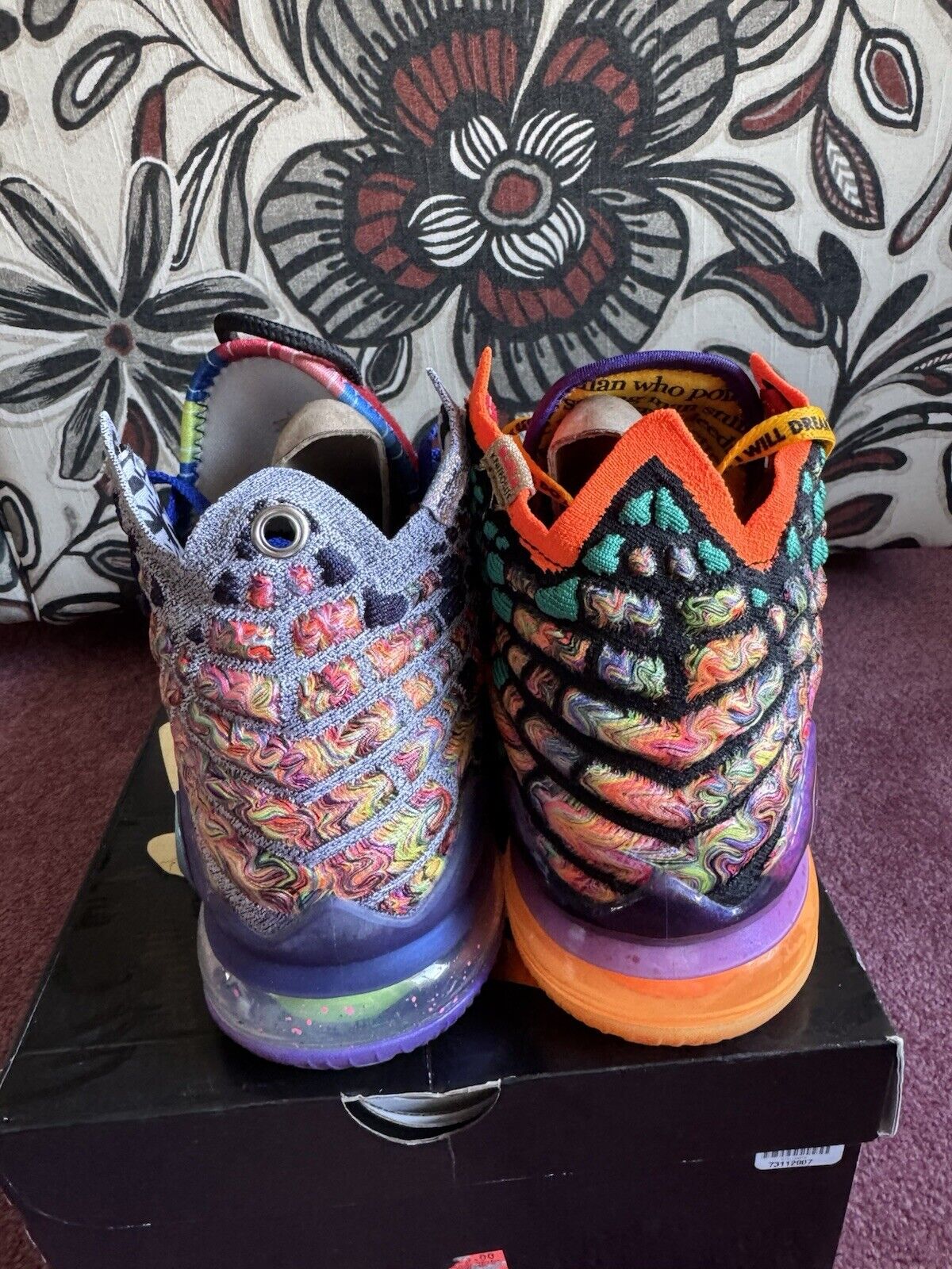 Size 9 - Nike LeBron 17 What The - image 4