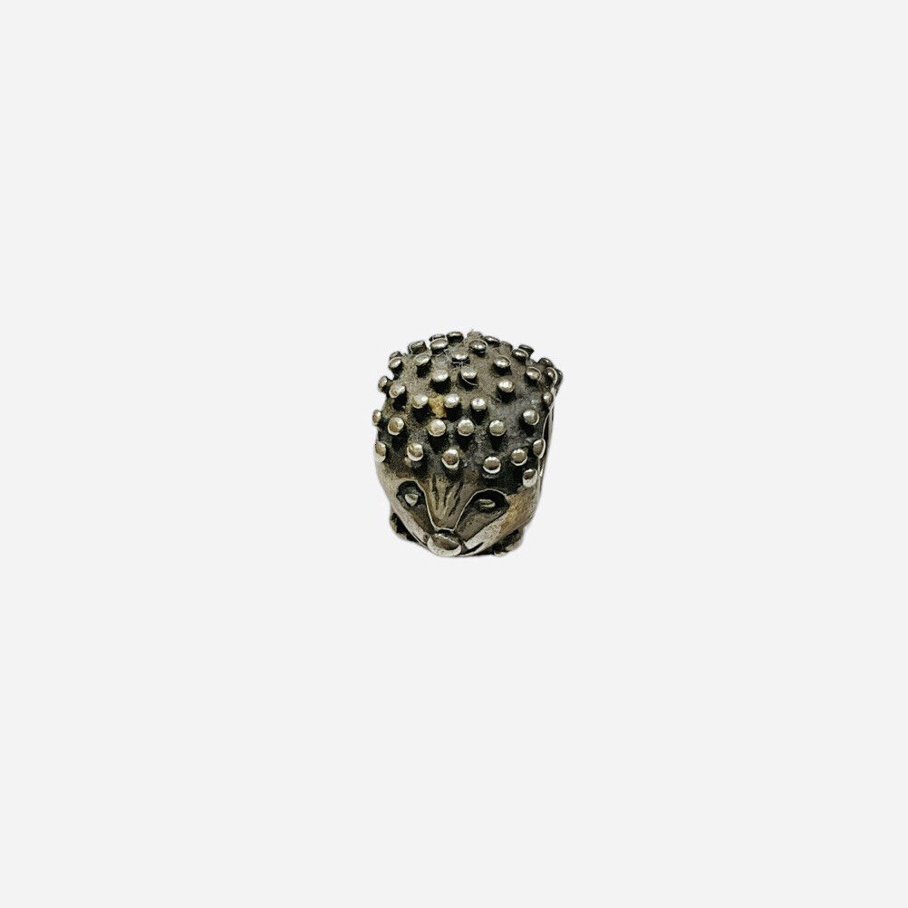 Retired Pandora Hedgehog Charm Sterling Silver 92… - image 4