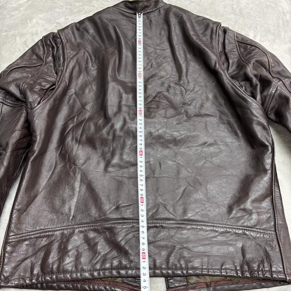 Bates 70s Reverse Single Riders Jacket 44" Super … - image 18