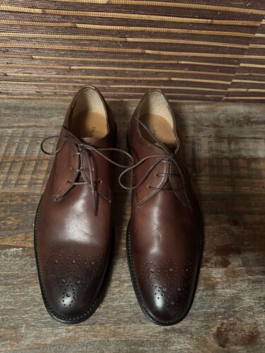 Black Brown 1826 Men Shoes 9 1/2