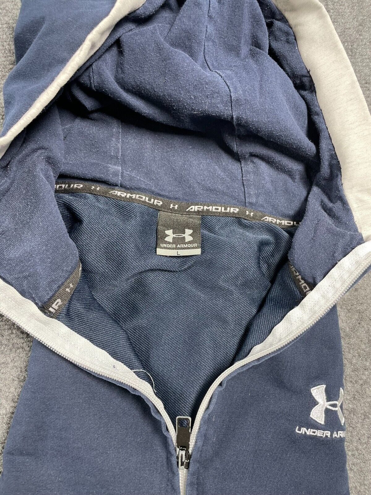 Under Armour Men's  Long Sleeve Full Zip Hoodie S… - image 7