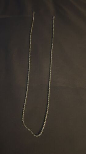 14k Solid Gold Rope Chain